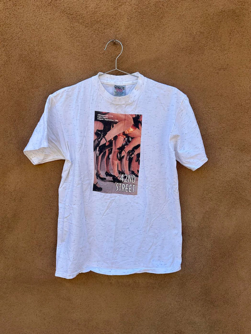Albuquerque Civic Light Opera 1996 42nd Street T-shirt