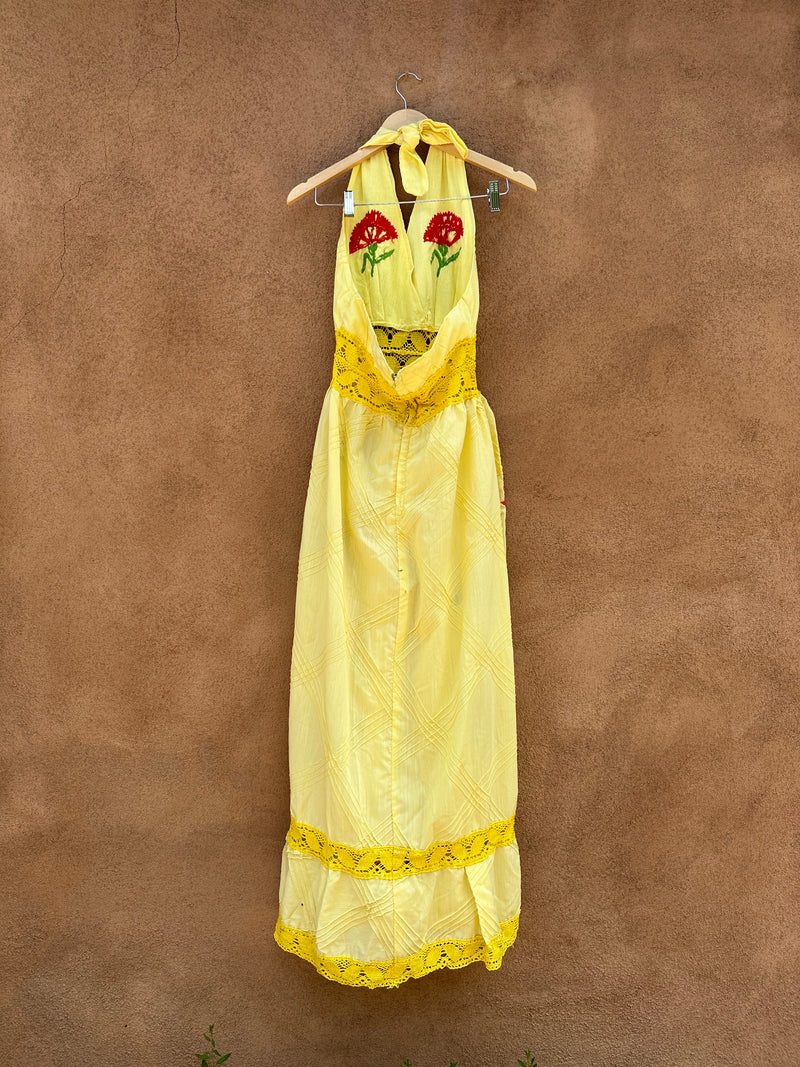 Embroidered Mexican Sundress