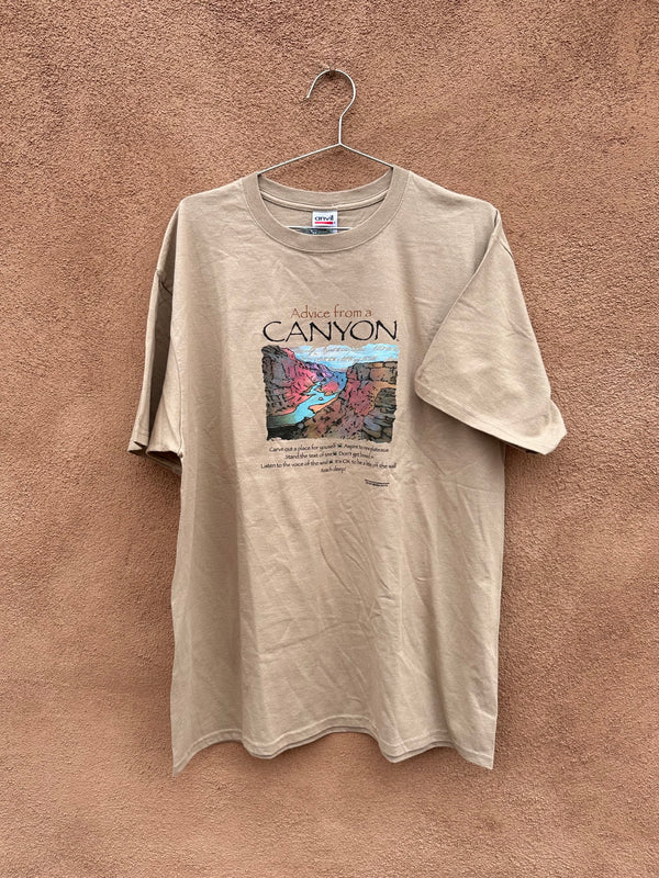 Advice From a Canyon T-shirt