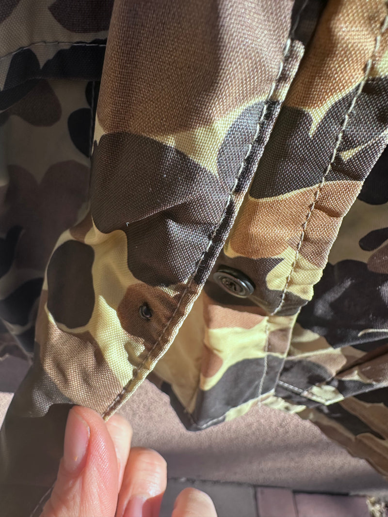 L.L. Bean 1980's Duck Hunting Camo Jacket w/ Ammo Pockets