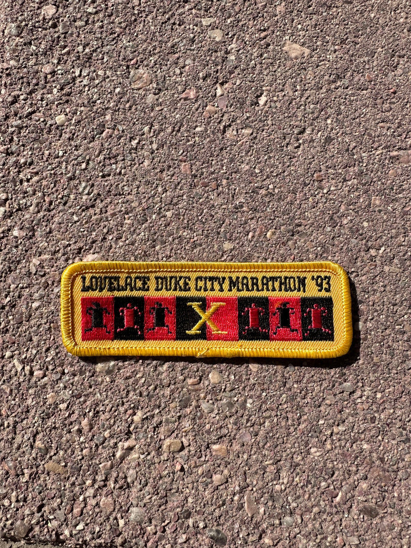 Lovelace Duke City Marathon '93 Patch