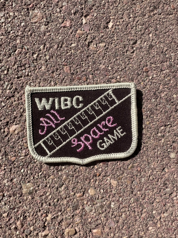WIBC Brown All Spare Game Bowling Patch