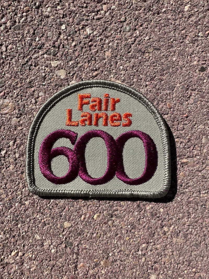 Fair Lanes 600 Bowling Patch