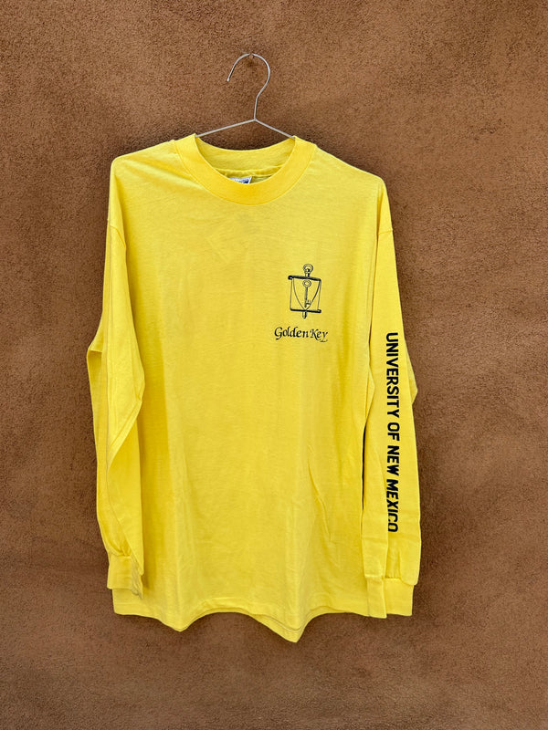 University of New Mexico Golden Key Long Sleeve T-shirt