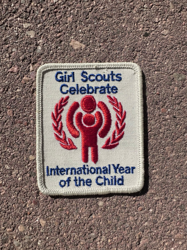 Girl Scouts Celebrate International Year of the Child Patch