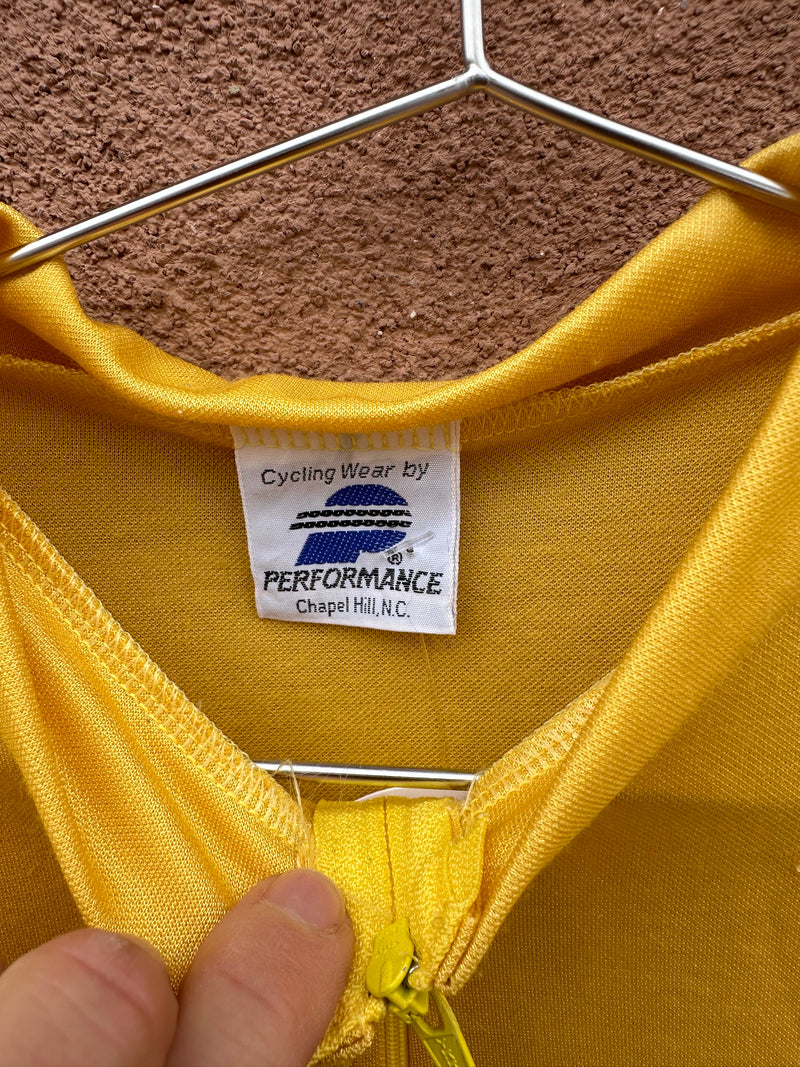 Gold Performance Cycling Jersey
