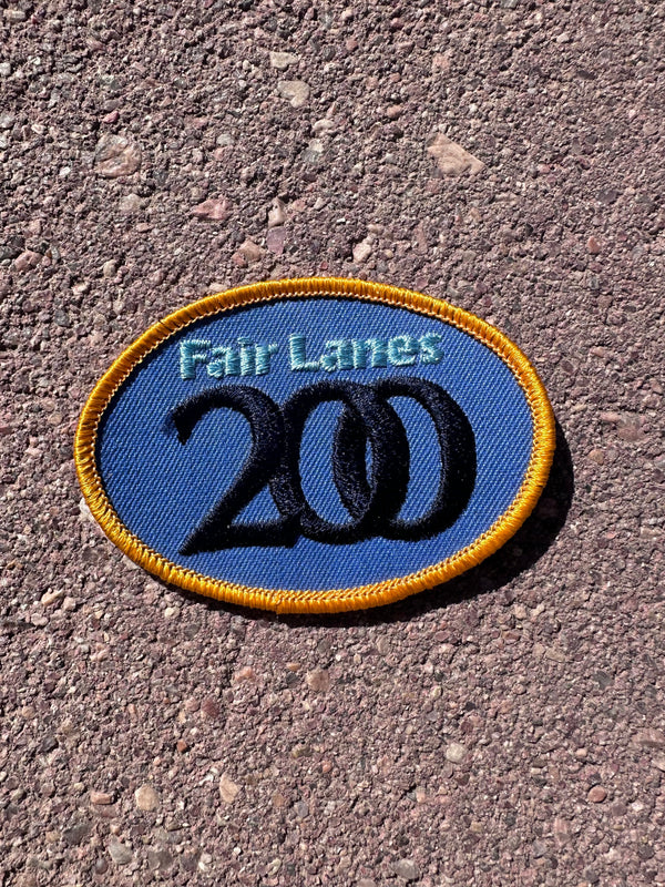 Fair Lanes 200 Patch