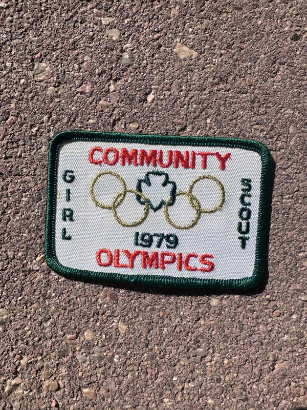 1979 Girl Scout Community Olympics Patch