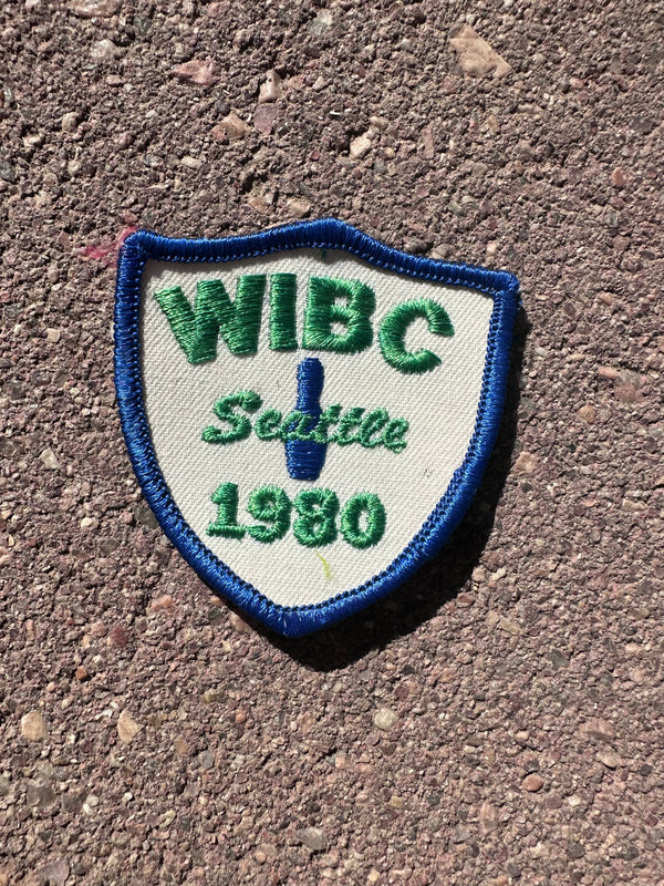 WIBC Seattle 1980 Bowling Patch