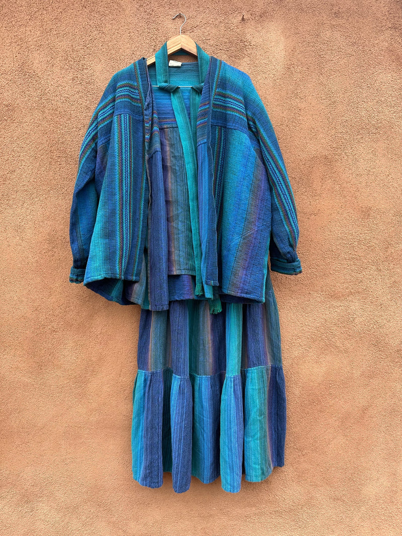 Greentree Weaving Handwoven 3 Piece Set with Belt - L/XL