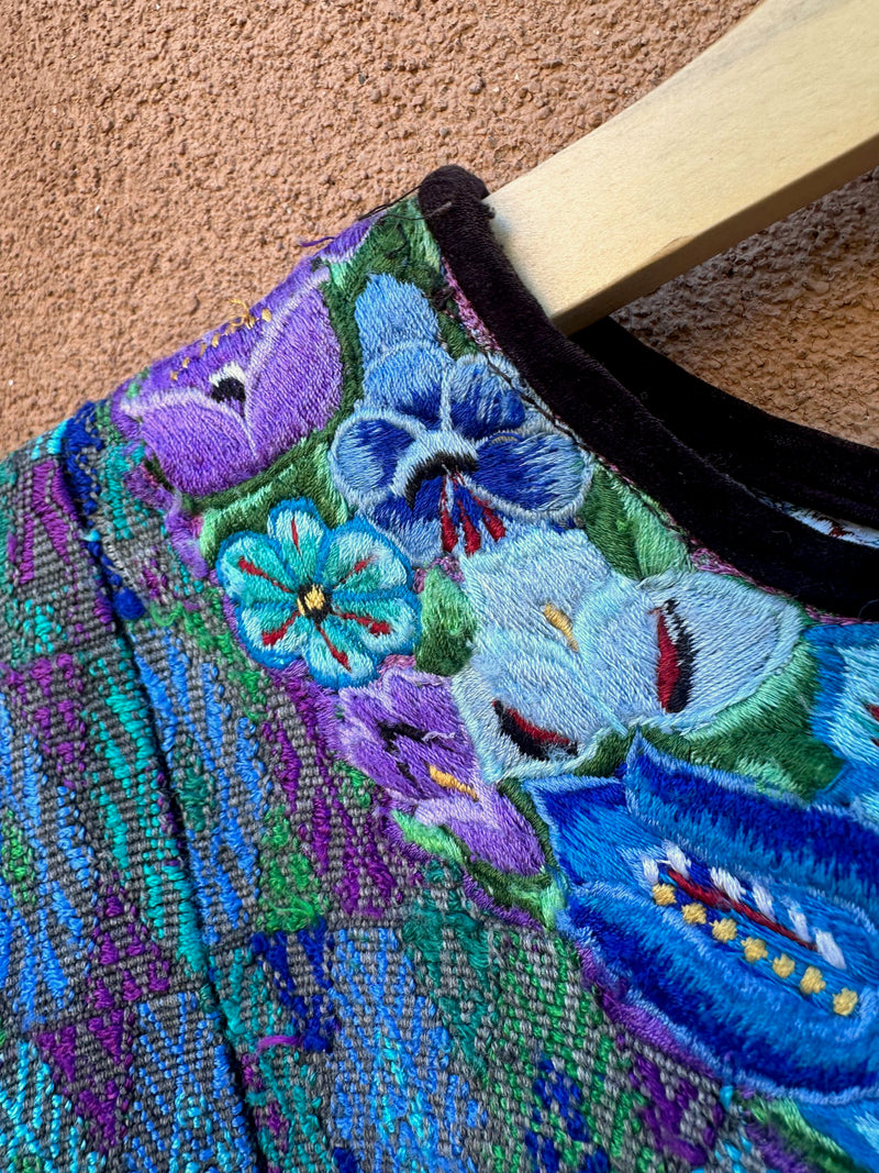 Vintage Guatemalan Textile Embroidered Dress - as is Vintage Guatemalan Textile Embroidered Dress - as is