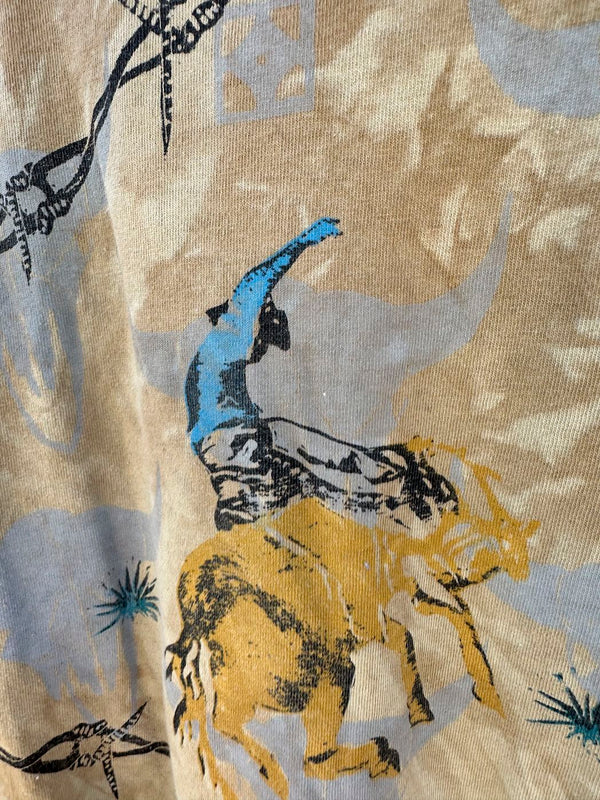 90's Buckin' Bronco Western T-shirt