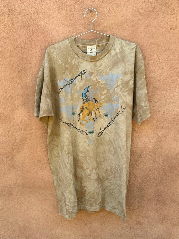 90's Buckin' Bronco Western T-shirt