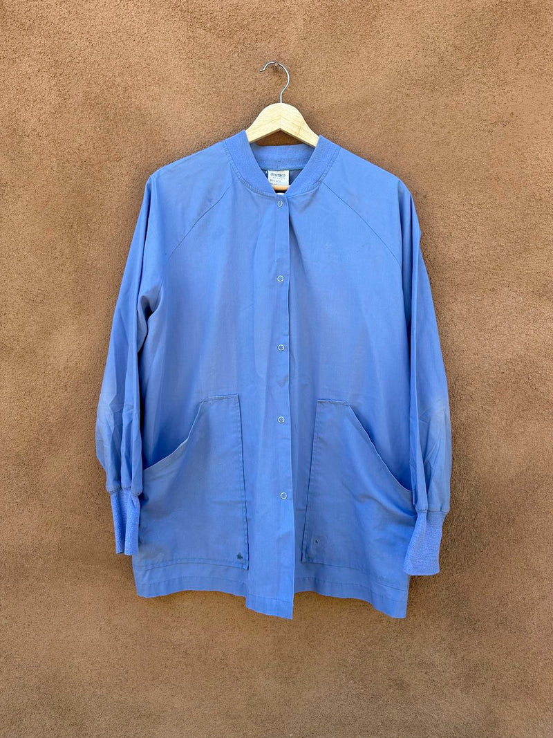 Embroidered Mountains Snap Jacket