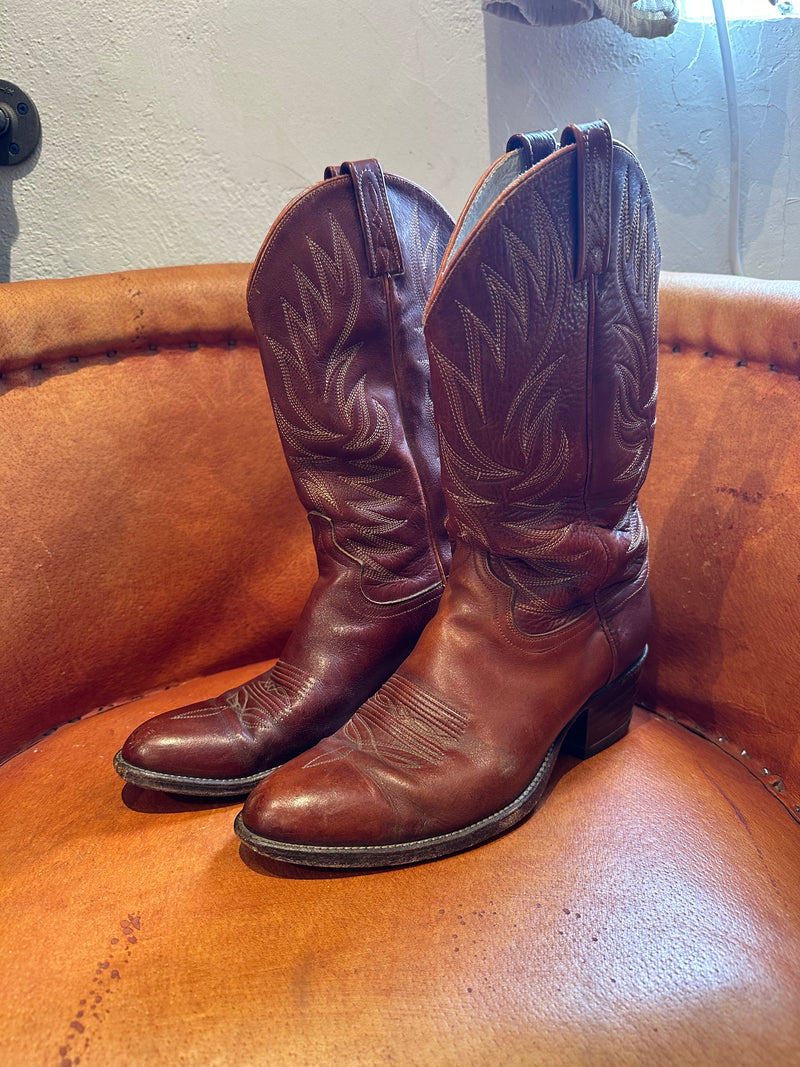 Men's Brown Dan Post Cowboy Boots  - 10D