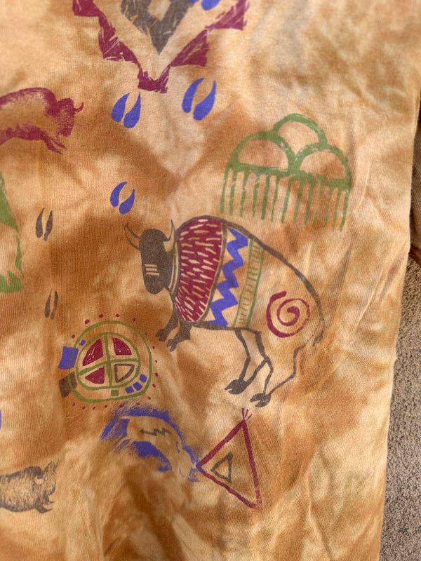 Bison Cave Painting T-shirt