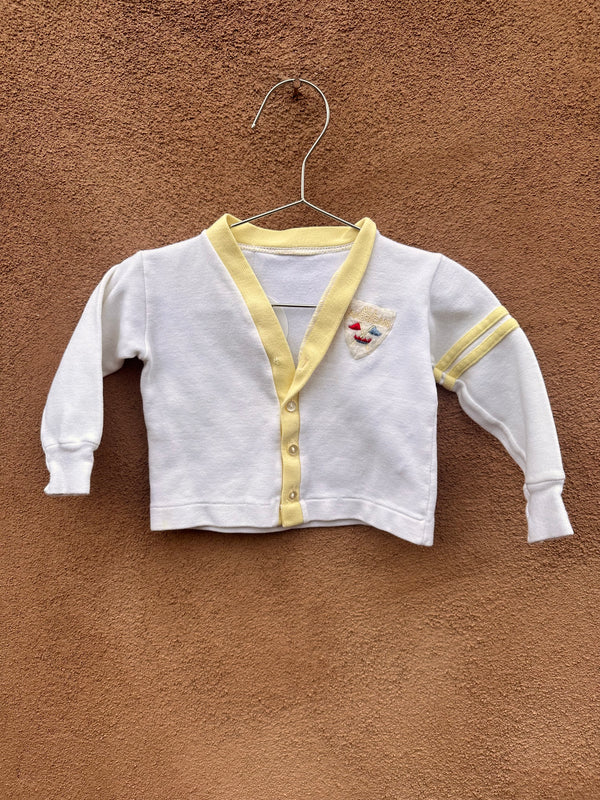 All American Baby Cardigan - as is