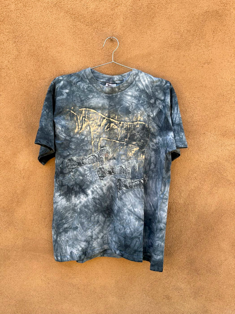 Blue Horse Cave Painting T-shirt, Tennessee River