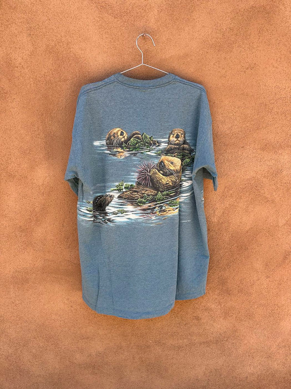 90's Sea Otter Habitat T-shirt, Signal Sports Tag