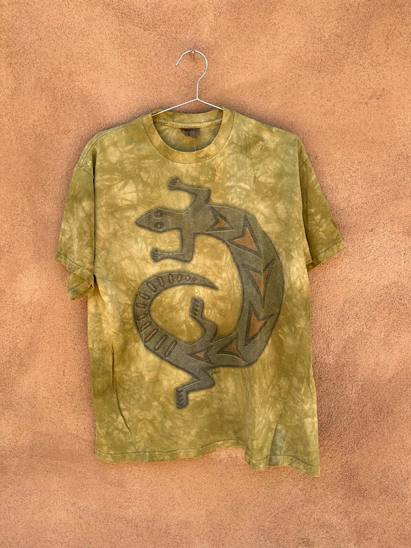 1998 Green Southwestern Lizard T-shirt