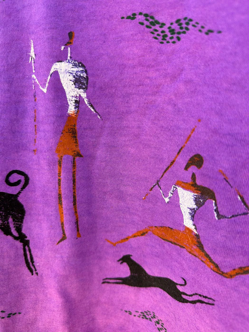 Andrea Bragg Purple Cave Painting T-shirt