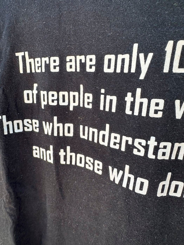 "There are Only 10 Types of People in the World" Funny Binary T-shirt