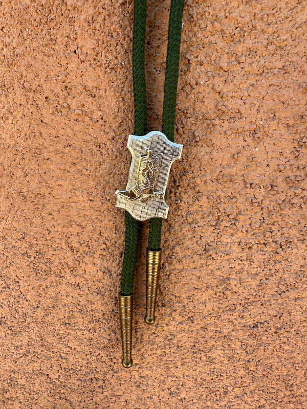 Small Cowboy Boot Bolo
