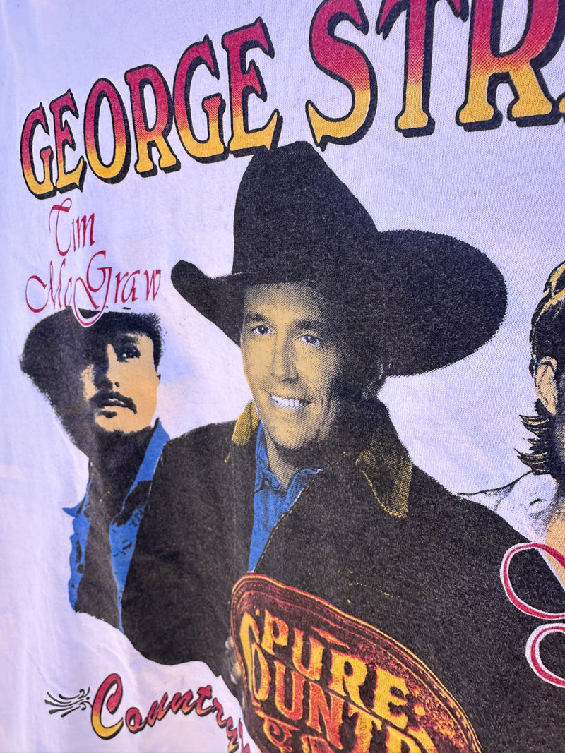 George Straight Tour T-Shirt with Faith Hill and Tim McGraw