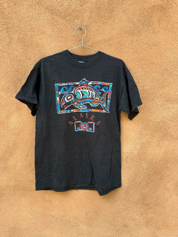 Alaska Totemic Salmon T-shirt