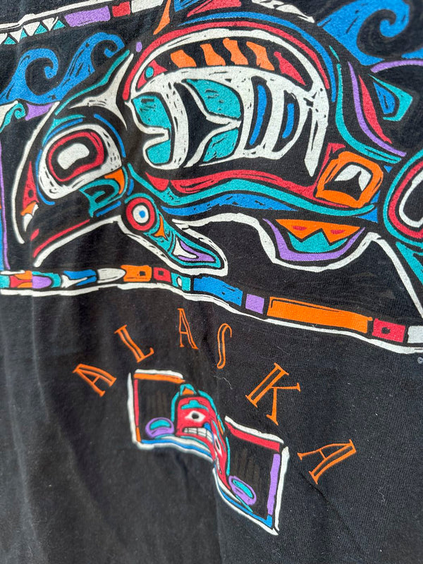 Alaska Totemic Salmon T-shirt