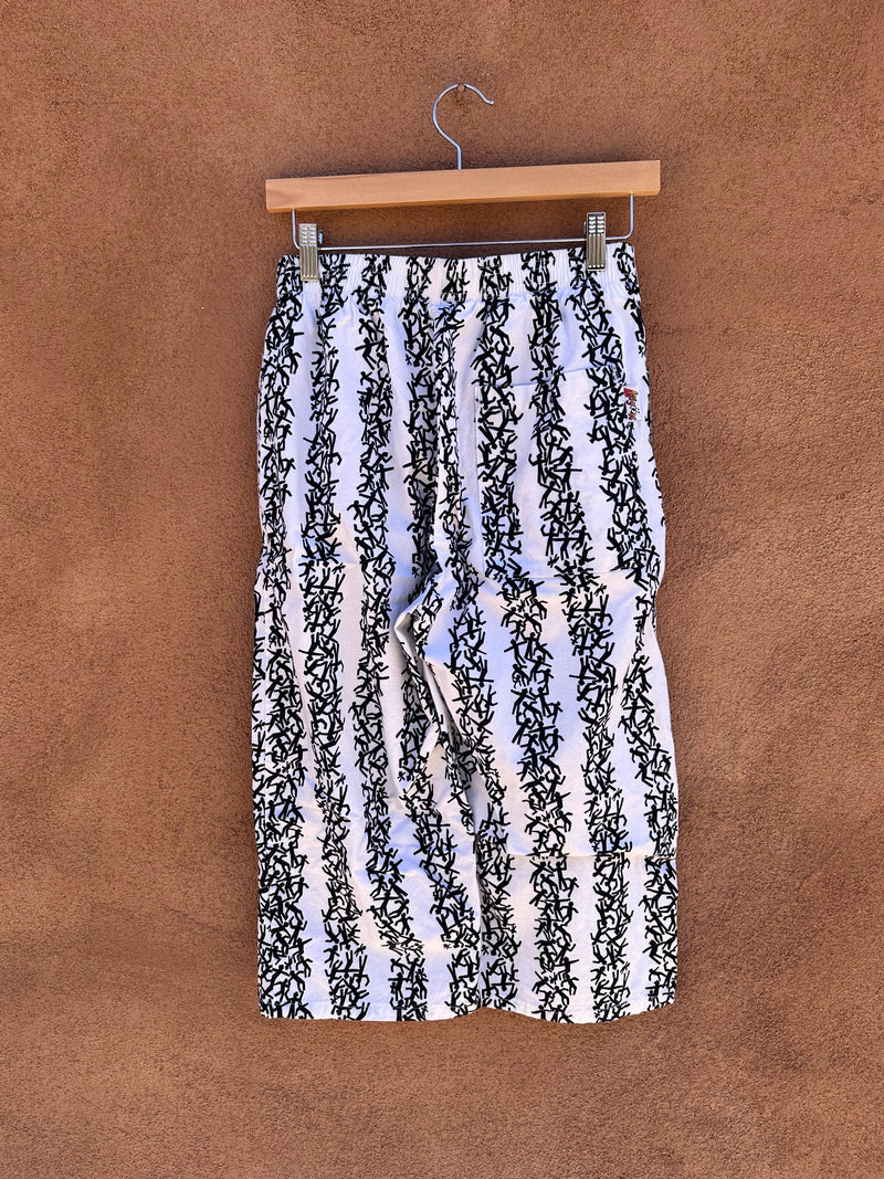 1980's Leggons Bermuda Shorts