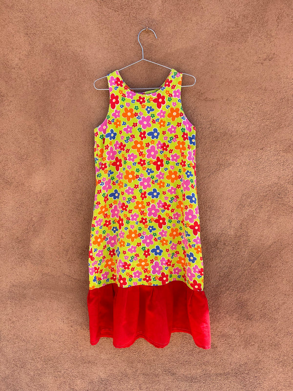 Kid's Floral 60's Style Dress by Kelly's Kid's