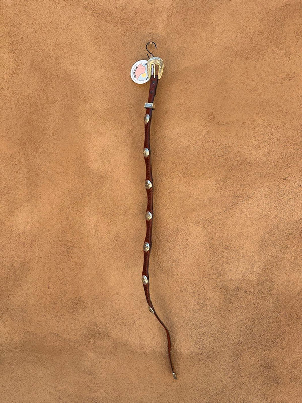 Brown Justin Boot Co. Concho Belt, 30