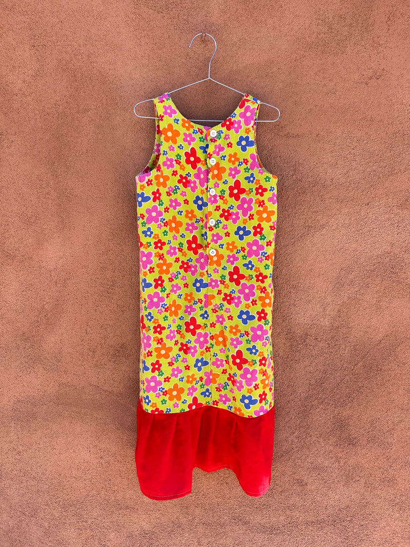 Kid's Floral 60's Style Dress by Kelly's Kid's