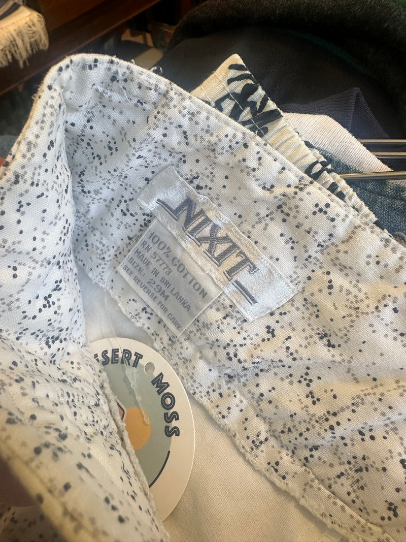 1980's Nixit New Wave Trousers - 29m