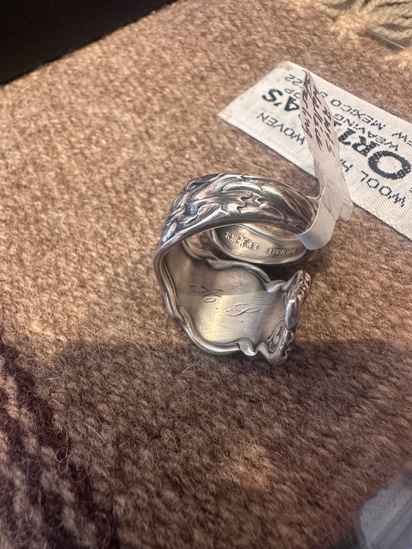 RW&S Wallace Sterling Silver Spoon Ring