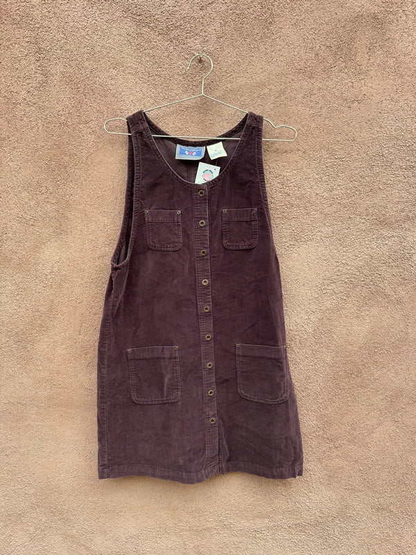 Erika Casuals Brown 90's Dress