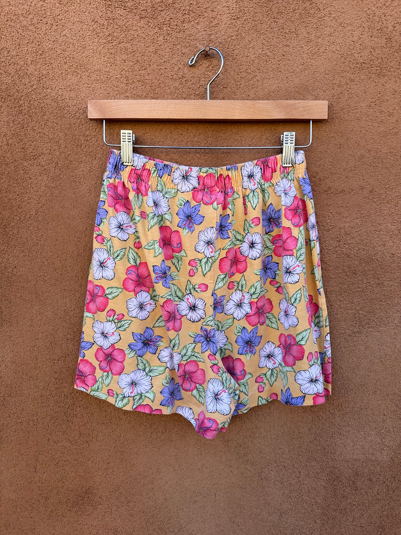 Bobbie Brooks Floral Summer Shorts