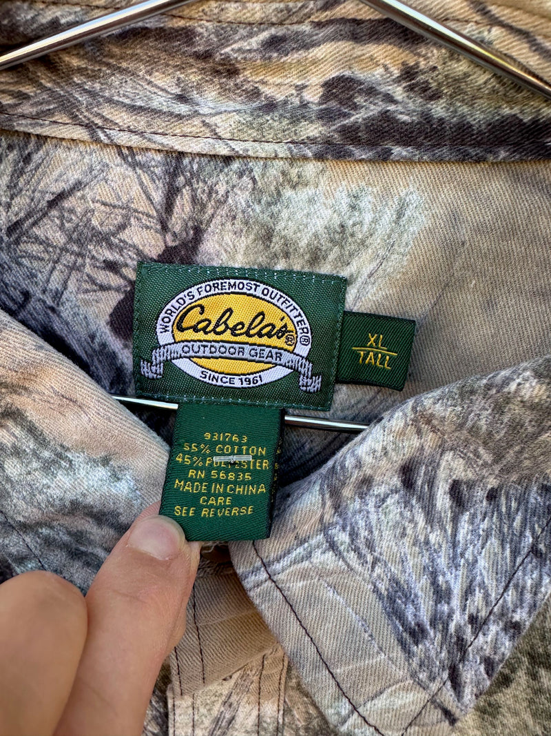 Cabela's Open Country Brush Camo Shirt - XLT