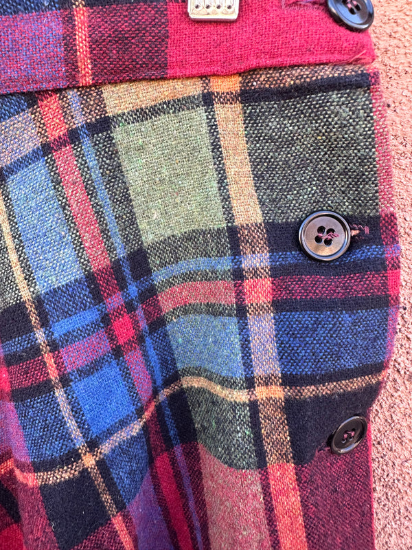 Stonybrook Wool Plaid Skirt