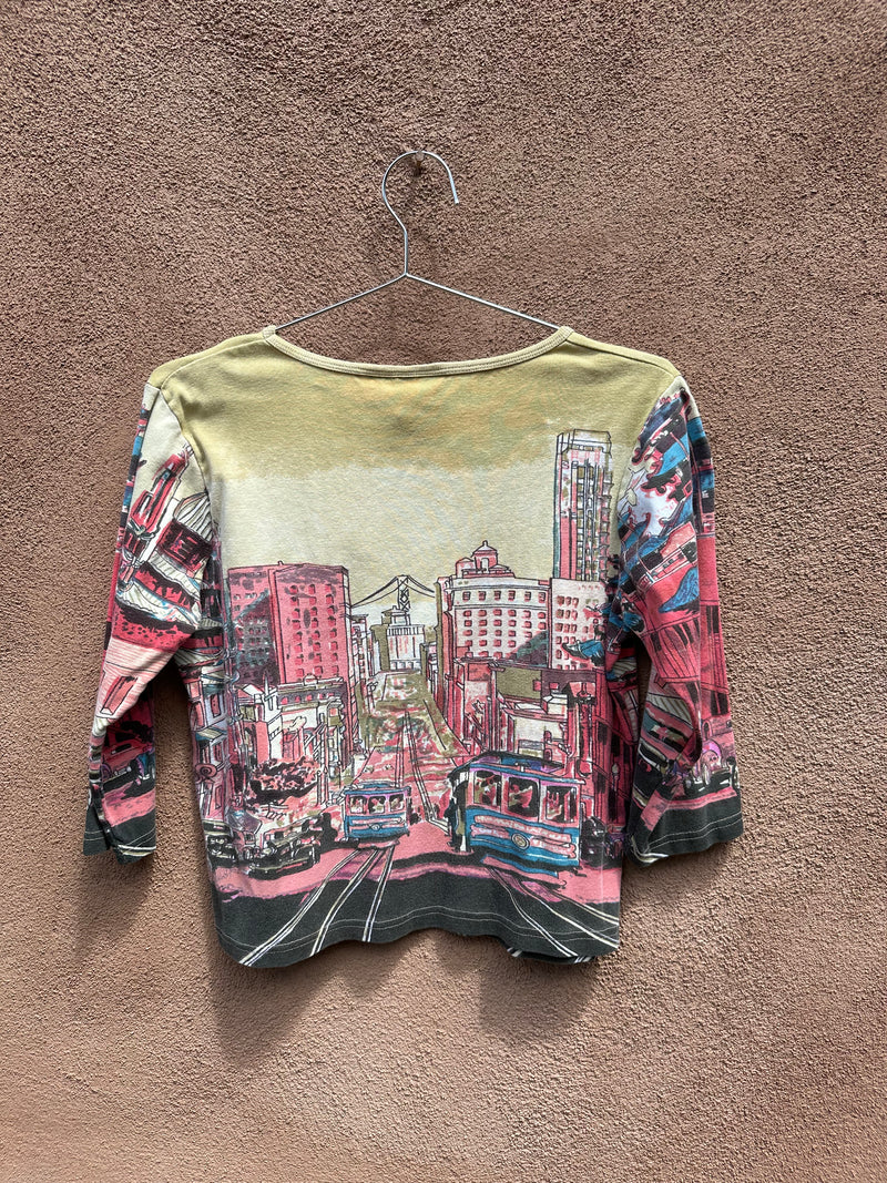 San Francisco 90's Take Two Blouse - Medium