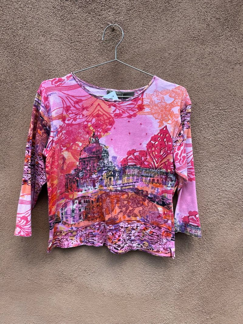 Florence, Italy 90's Jane Ashley Blouse - Large