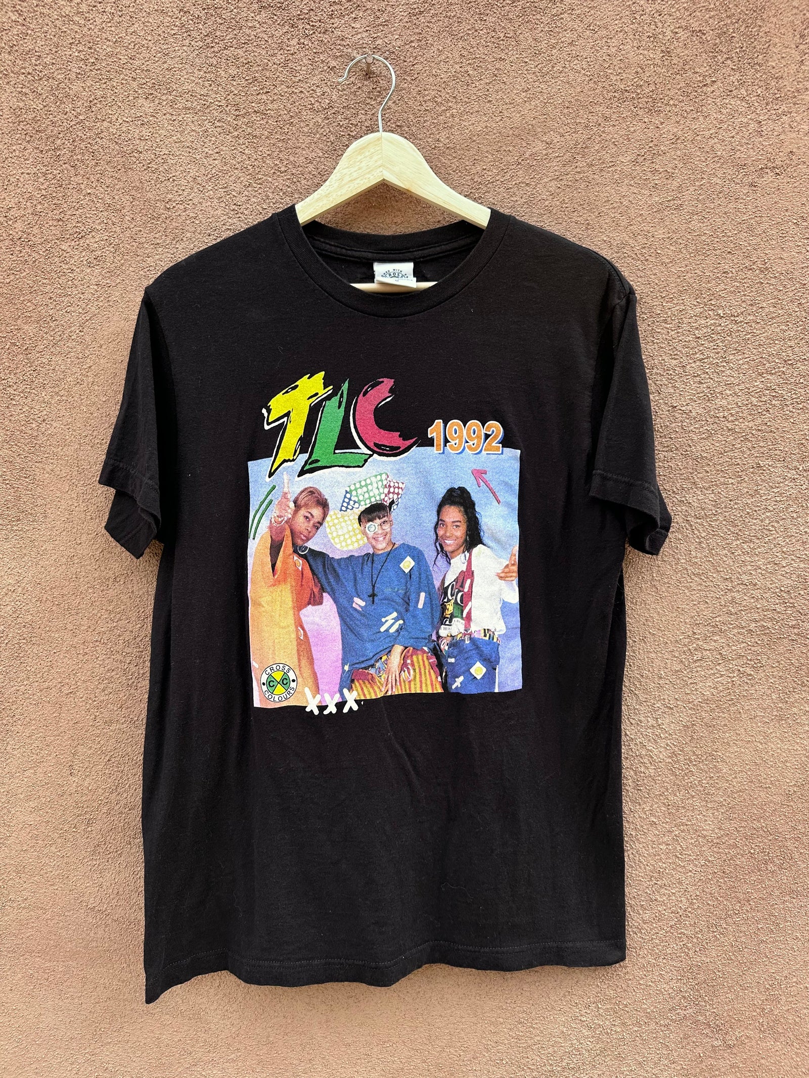 Vintage TLC Cross Colours T-shirt – DESERT MOSS VINTAGE