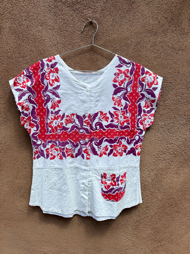 California Originals by Kathryn - Tiki Blouse