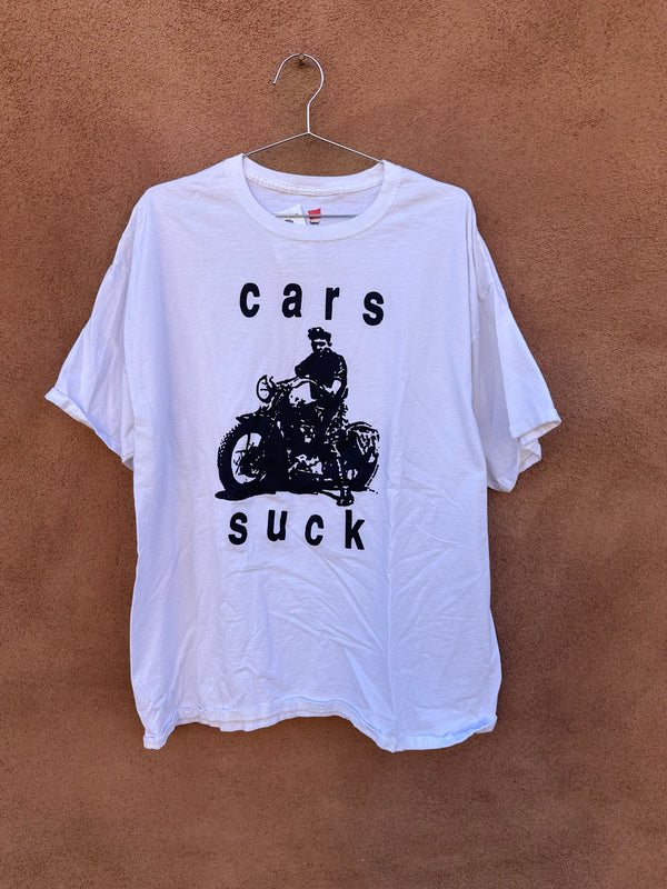 1995 Cars Suck T-shirt