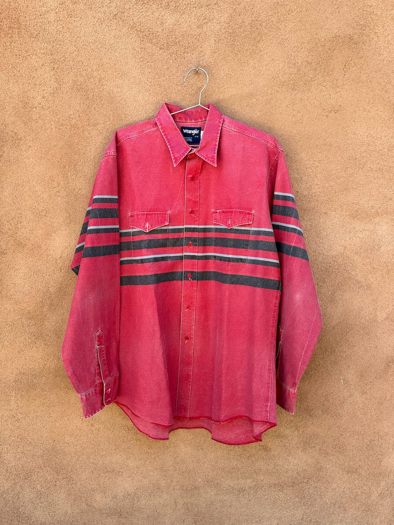 Wrangler Blanket Stripe Rodeo Shirt 17-35 - Brushpopper