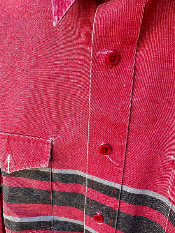 Wrangler Blanket Stripe Rodeo Shirt 17-35 - Brushpopper