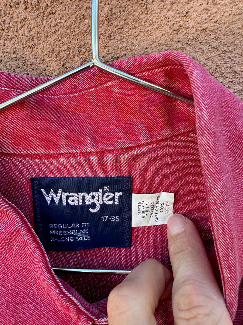 Wrangler Blanket Stripe Rodeo Shirt 17-35 - Brushpopper