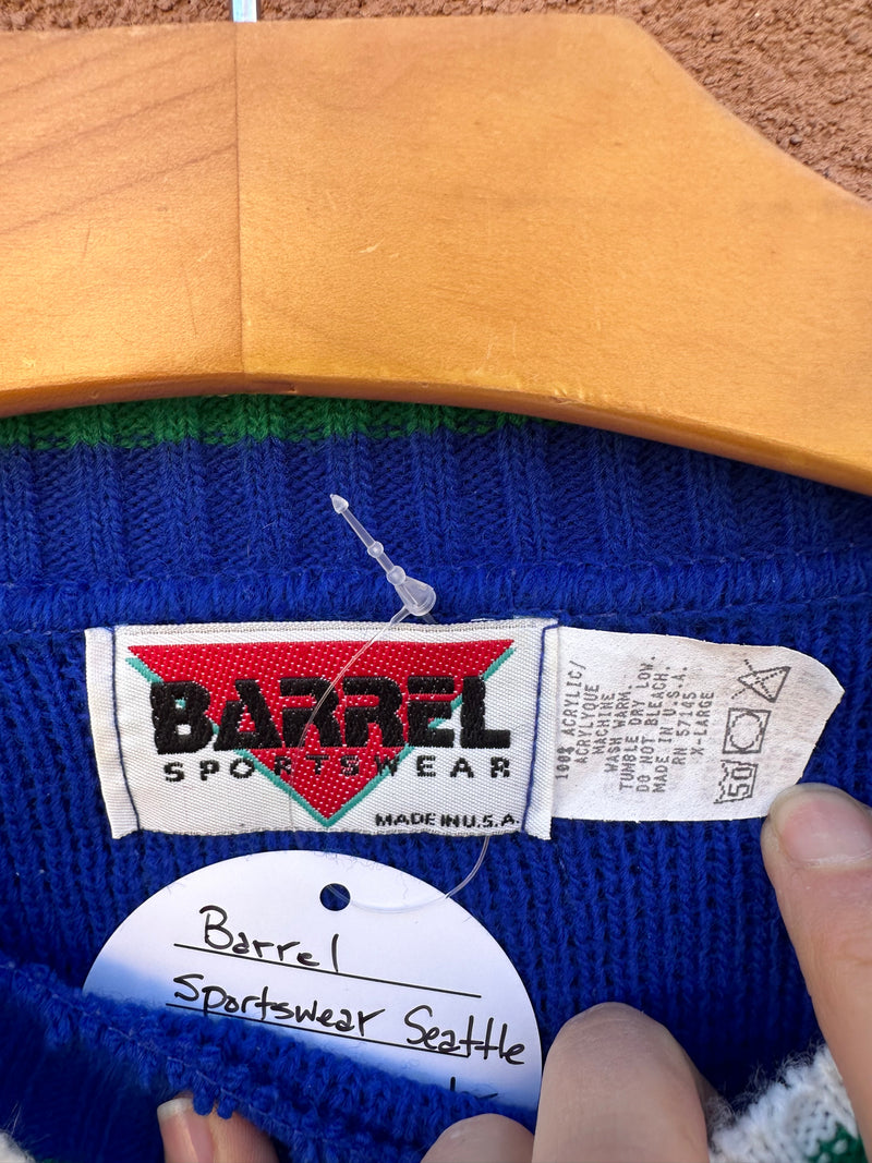 Barrel Sportswear Seattle Seahawks Sweater