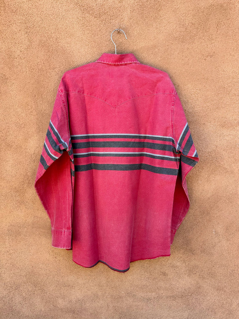 Wrangler Blanket Stripe Rodeo Shirt 17-35 - Brushpopper